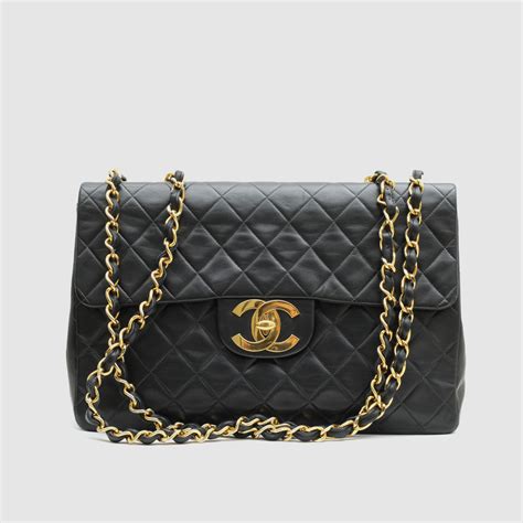 big black chanel handbag